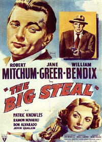 Poster art for "The Big Steal."