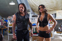 Danny Trejo as Machete and Michelle Rodriguez as Luz in "Machete Kills."