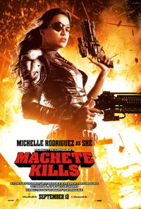Poster art for "Machete Kills."