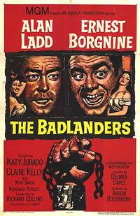 Poster art for "The Badlanders."