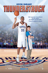 Poster art for "Thunderstruck."