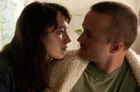 Mary Elizabeth Winstead as Kate Hannah and Aaron Paul as Charlie Hannah in "Smashed."