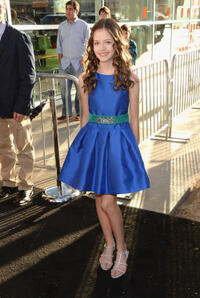 Mackenzie Foy at the California premiere of "The Conjuring."