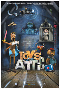 Poster art for "Toys in the Attic."