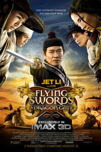 Poster art for "Flying Swords of Dragon Gate in IMAX 3D."