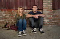Britt Robertson as Aubrey and Dylan O'Brien as Dave in "The First Time."