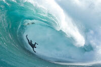 A scene from "Storm Surfers 3D."
