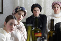 Hadas Yaron as Shira, Renana Raz as Esther, Irit Sheleg as Rivka and Razia Israeli as Aunt Hanna in "Fill the Void."