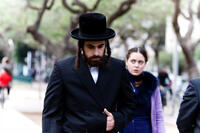 Yiftach Klein as Yochay and Hadas Yaron as Shira in "Fill the Void."