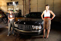 Spencer List and Milla Jovovich in "Bringing Up Bobby."