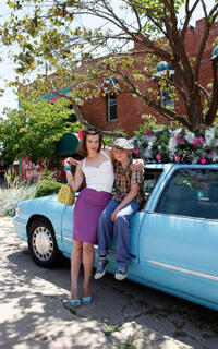 Milla Jovovich and Spencer List in "Bringing Up Bobby."