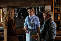 Gillian Anderson as Kristin Jansen, Lea Seydoux as Louise and Kacey Mottet Klein as Simon in "Sister."