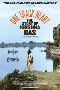 Poster art for "One Track Heart: The Story of Krishna Das."
