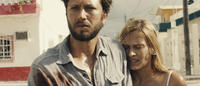 Ebon Moss-Bachrach and Vinessa Shaw in "Come Out and Play."