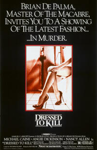 Poster art for "Dressed to Kill."