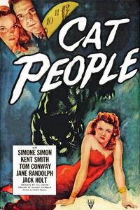 Poster art for "Cat People."