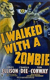 Poster art for "I Walked With A Zombie."