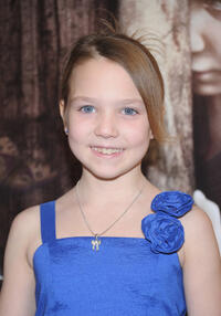 Isabelle Nelisse at the New York premiere of "Mama."