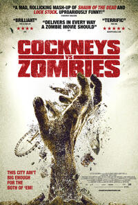 Poster art for "Cockneys Vs Zombies."