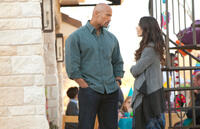 Dwayne Johnson and Nadine Velasquez in "Snitch."