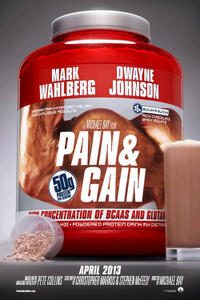 Poster art for "Pain and Gain."