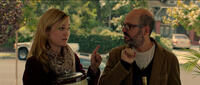 Julia Stiles and David Cross in "It's a Disaster."