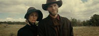 Clare Bowen as Martha Kirkland and David Call as Heck Kirkland in "Dead Man's Burden."