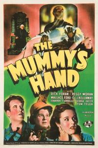 Poster art for "The Mummy's Hand."