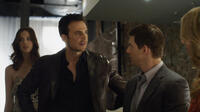 Eric Mabius as Pete Cozy and Cheyenne Jackson as Ernie in "Price Check."