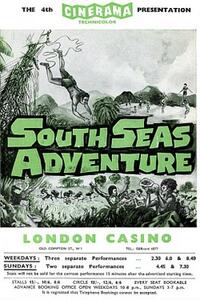 Poster art for "South Seas Adventure."