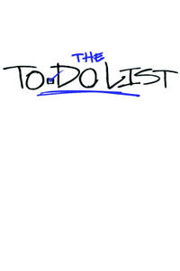 Teaser poster for "The To-Do List."