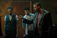 Dominic Cooper and Terrence Howard in "Dead Man Down."