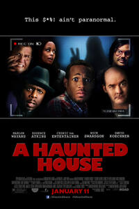 Poster art for "A Haunted House."