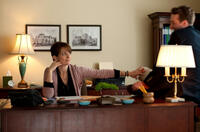 Tina Fey as Portia Nathan and John Brodsky as Smug Kid in "Admission."