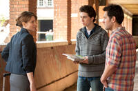 Tina Fey as Portia Nathan, Nat Wolff as Jeremiah Balakian and Paul Rudd as John Pressman in "Admission."