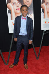 Travaris Meeks-Spears at the New York premiere of "Admission."