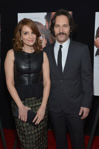 Tina Fey and Paul Rudd at the New York premiere of "Admission."