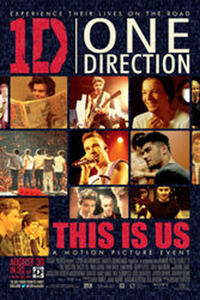 Poster art for "One Direction: This Is Us."