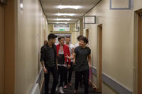 Zayn Malik, Niall Horan, Liam Payne, Harry Styles and Louis Tomlinson in "One Direction: This Is Us."