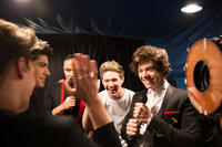 Louis Tomlinson, Zayn Malik, Liam Payne, Niall Horan and Harry Syles in "One Direction: This Is Us."