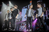 Niall Horan, Zayn Malik, Harry Styles, Liam Payne and Louis Tomlinson in "One Direction: This Is Us."