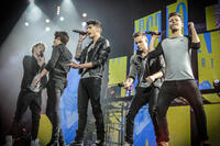 Niall Horan, Zayn Malik, Harry Styles, Liam Payne and Louis Tomlinson in "One Direction: This Is Us."
