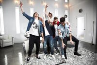 Louis Tomlinson, Niall Horan, Harry Styles, Liam Payne and Zayn Malik in "One Direction: This Is Us."