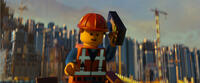 Emmet voiced by Chris Pratt in "The LEGO Movie."