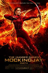 The Hunger Games: Mockingjay - Part 2 poster art