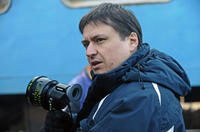 Director Cristian Mungiu on the set of "Beyond the Hills."