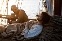 David Gyasi as Autua and Jim Sturgess as Adam Ewing in "Cloud Atlas."