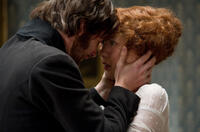 Jim Sturgess as Adam Ewing and Bae Doo-na as Tilda in "Cloud Atlas."