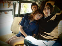 Felix Armand as Alain, Lola Creton as Christine and Clement Metayer as Gilles in "Something in the Air."