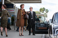 Emma Thompson as P.L. Travers and Paul Giamatti as Ralph in "Saving Mr. Banks."
